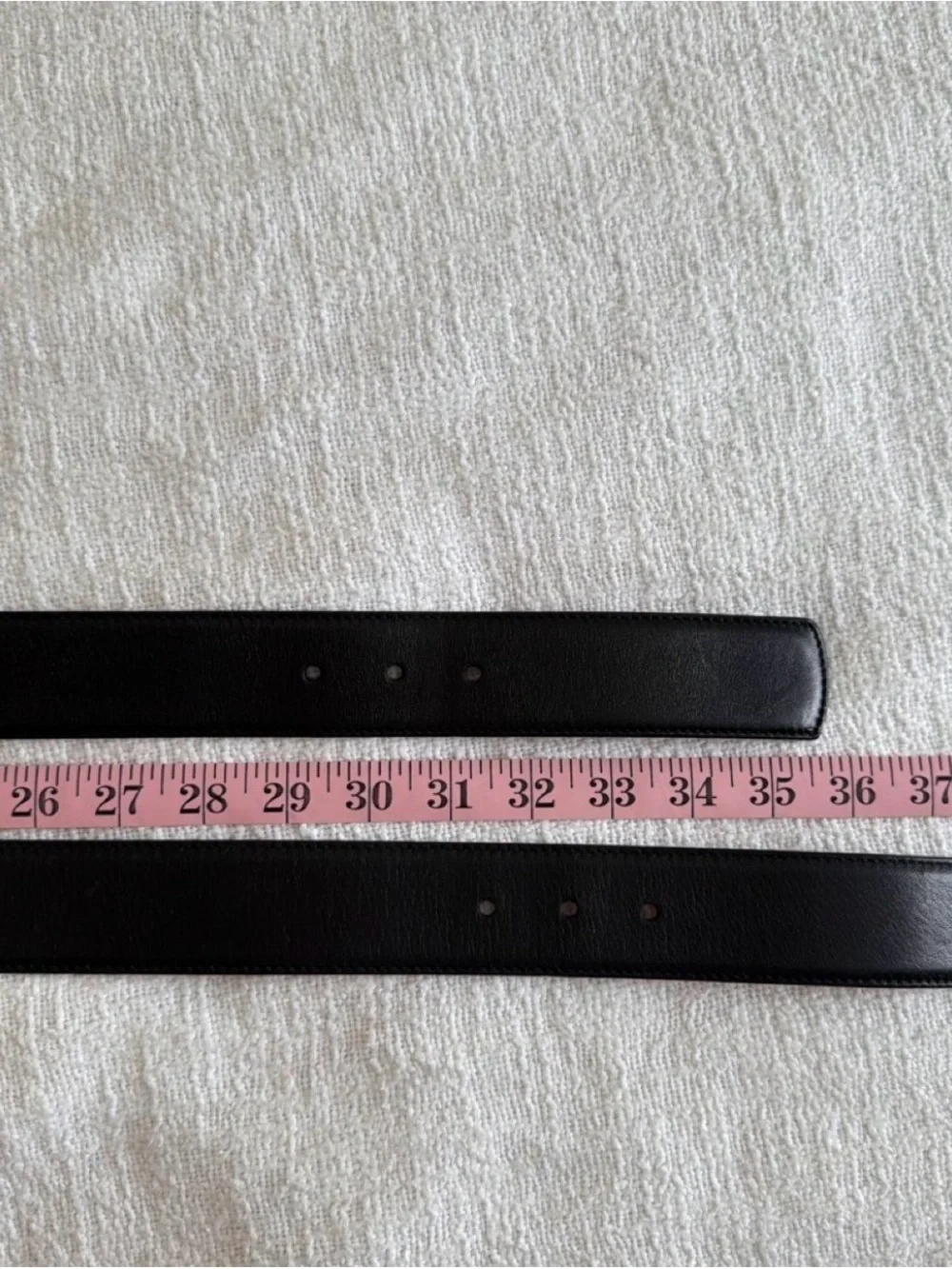 Roberto Cavalli Black Leather Belt with Gold Buckle